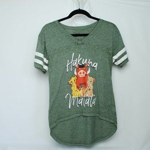 Disney T-Shirt - Hakuna Matata - Olive Green